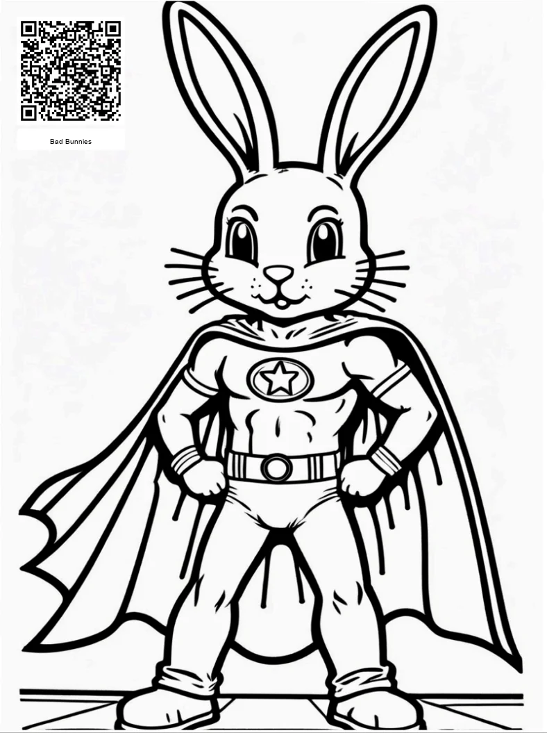 Rabbit Superhero