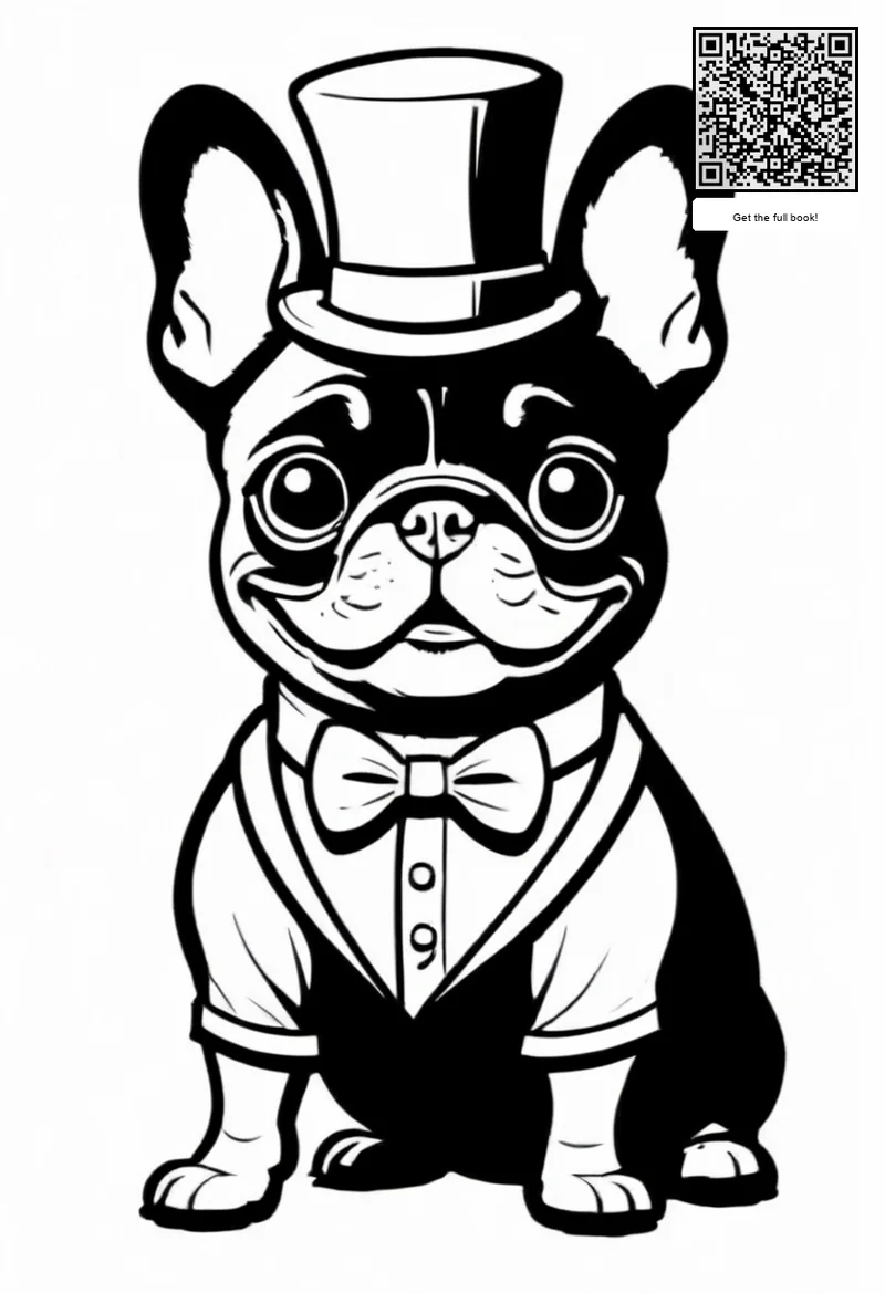 dogs dressed up in top hat