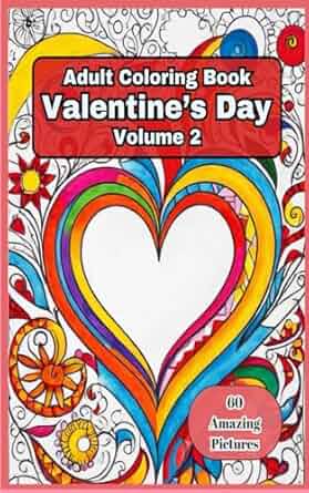 Pocket Sized Valentine's Day Coloring Book Cover