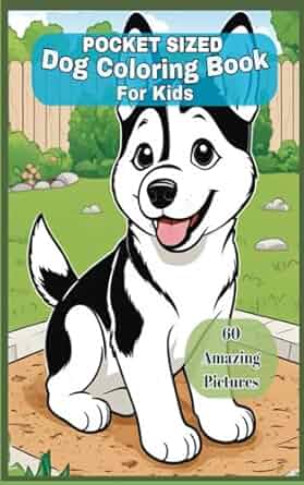 Puppy Coloring Book Cover