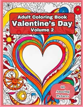 Valentine's Day Vol. 2 Coloring Book Cover